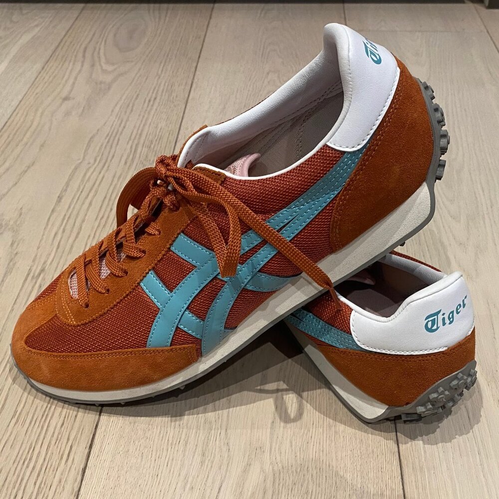 Onitsuka Tiger Men's EDR 78 Sneaker in Orange/Blue NWT